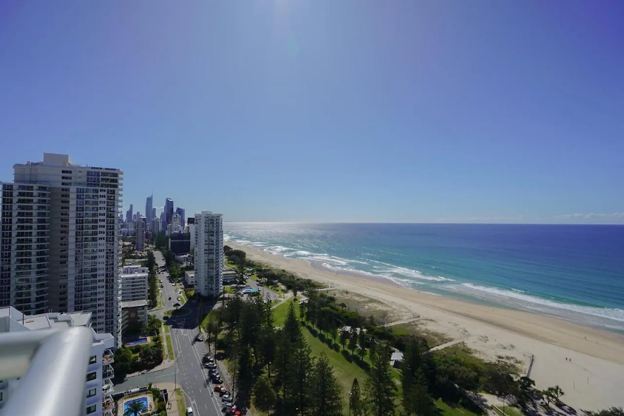 Air On Broadbeach - Stunning Ocean Views! Gold Coast 0*,  Ausztrália